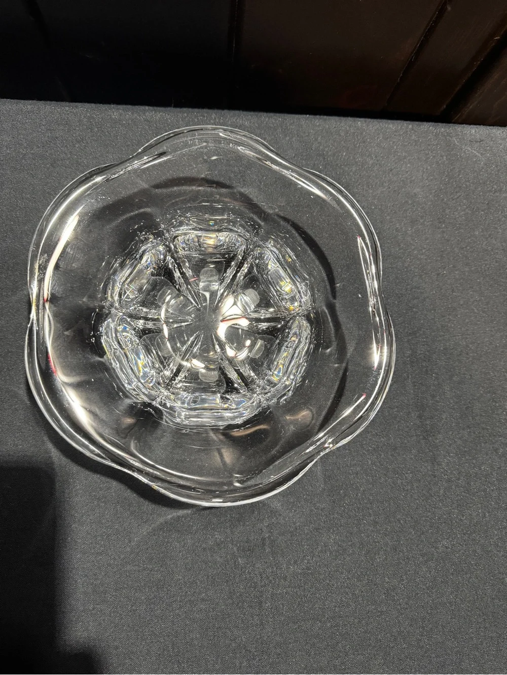 Orrefors Edward Hald clear crystal
